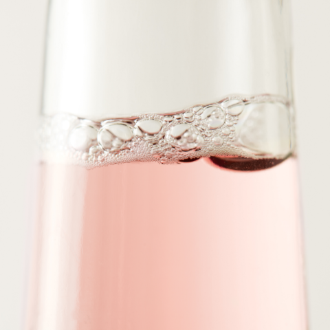 Steirisch-schenken ROST Rose-Wein/Apfel als Werbegeschenk im Glas