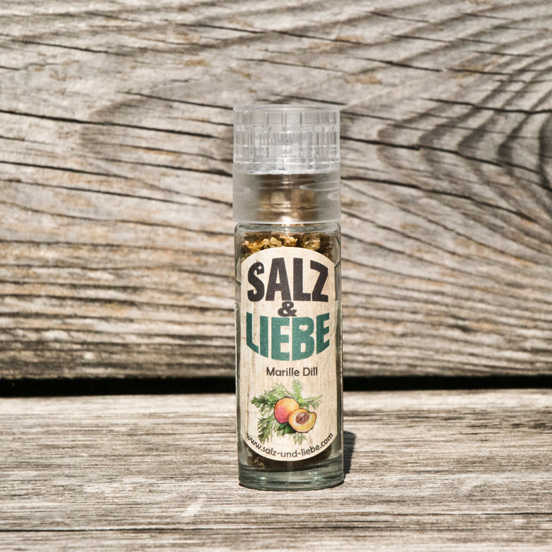 Salz&Liebe BIO Marille – Dill Salz 25g